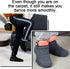 SATINIOR 4 Pairs Over Sneaker Dance Shoe Socks Dance Shoe Covers Ballroom Dancing Socks...